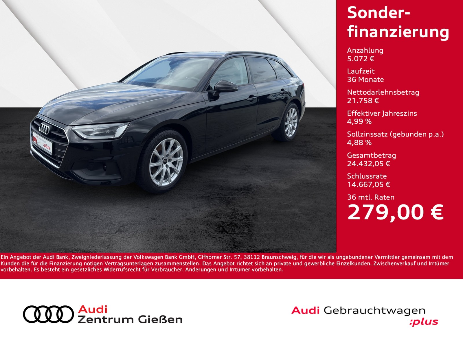 A4 Avant 35 TFSI basis Businesspaket Navi