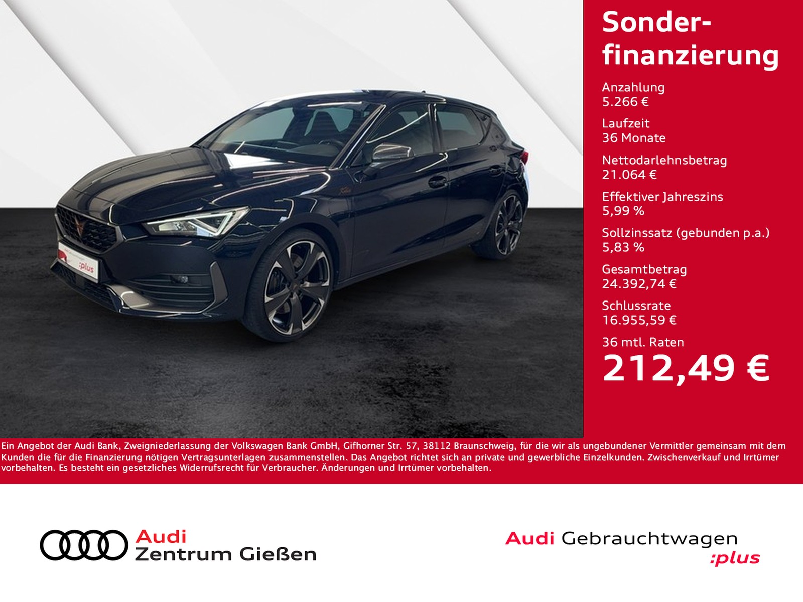 Leon 1.4 TSI e-Hybrid VZ Fahrerassientenz-Paket L