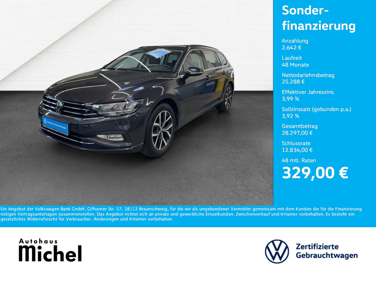 Passat Variant 2.0 TDI DSG Business LED TravelAssist Na...