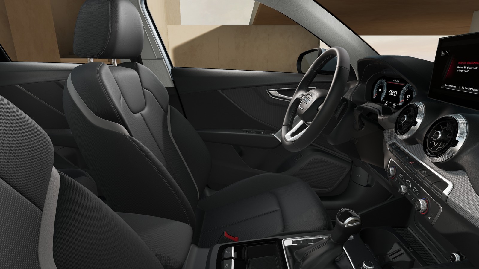 Q2 S line 35 TDI 110 kW UPE 53495 AHK, Optikpaket schwarz plus, Matrix, Assistenzpaket Fahren