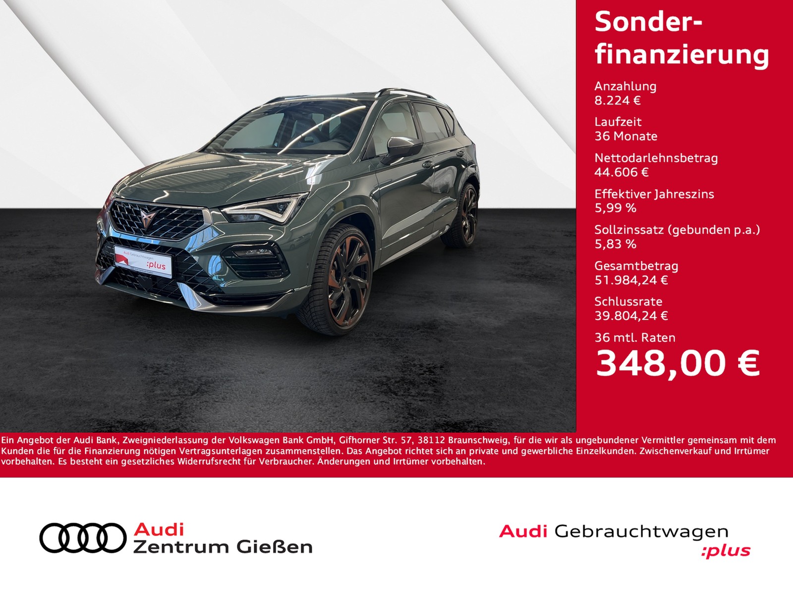 Ateca 2.0 TSI 4Drive VZ Tribe Edition Akrapovic PANO AH...