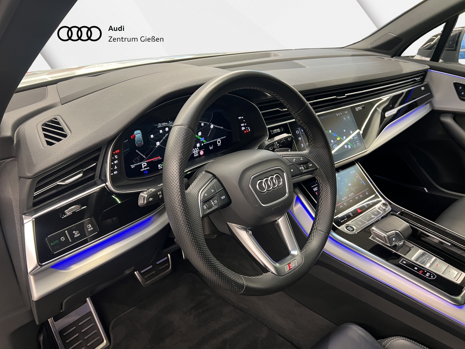 Q7 55 TFSI quattro S line Black B&O HuD PANO 7-Sitzer