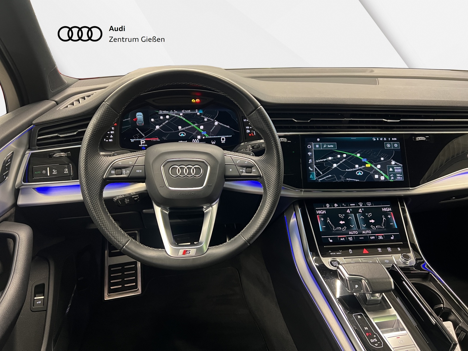 Q7 55 TFSI quattro S line Black B&O HuD PANO 7-Sitzer