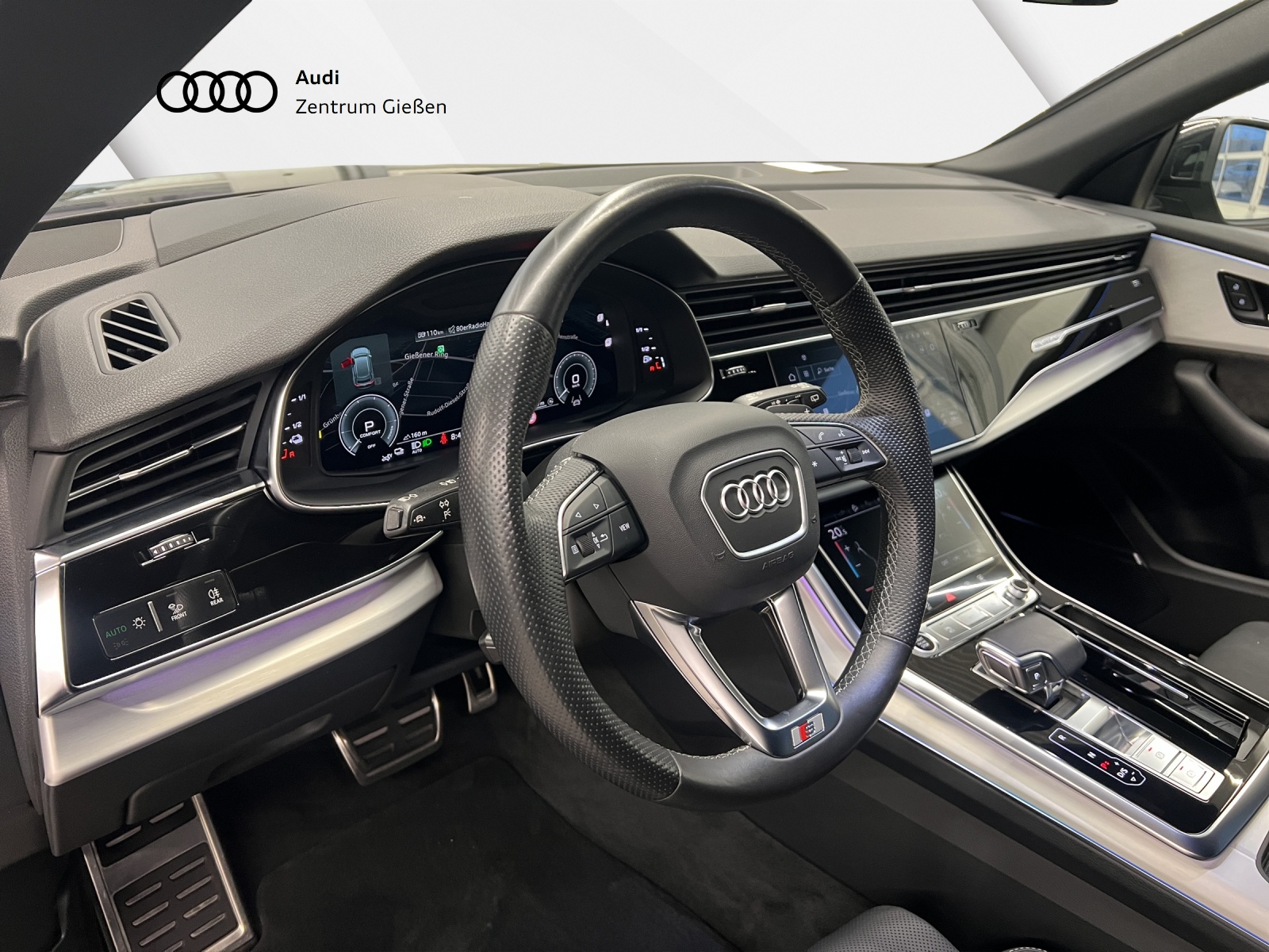 Q8 55 TFSI e quattro S line Black B&O HuD Massagesitz/Sitzbelüftun