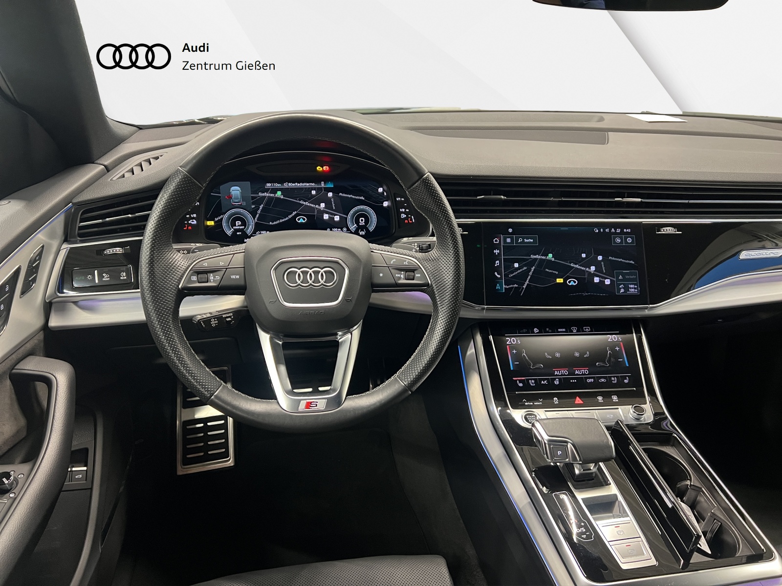 Q8 55 TFSI e quattro S line Black B&O HuD Massagesitz/Sitzbelüftun