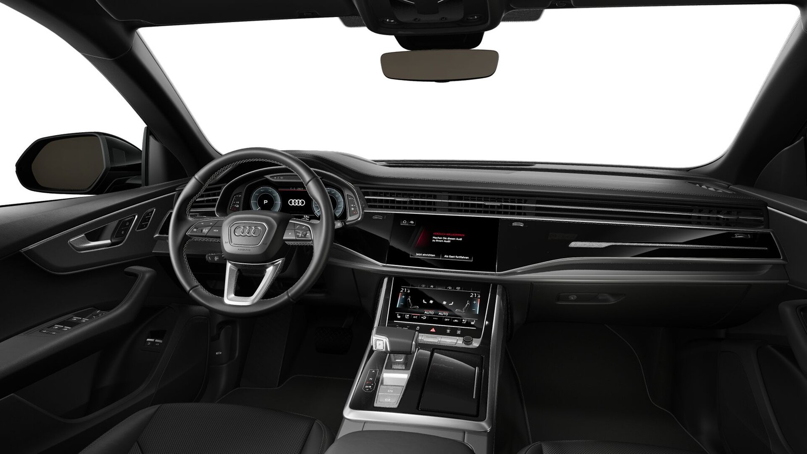 Q8 55 TFSI e quattro Black HuD MATRIX AHK 360°Kamera