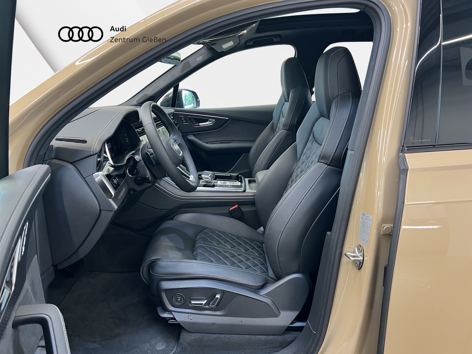 Q7 60 TFSI e quattro S line Black HuD AHK PANO Carbon B&O MATRIX