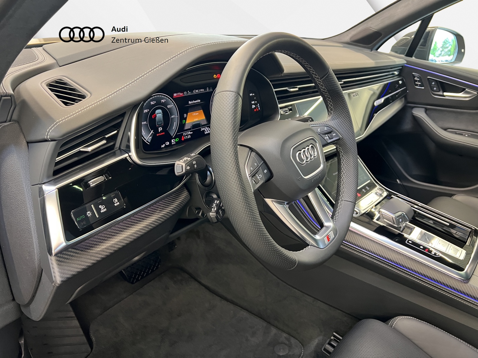 Q7 60 TFSI e quattro S line Black HuD AHK PANO Carbon B&O MATRIX