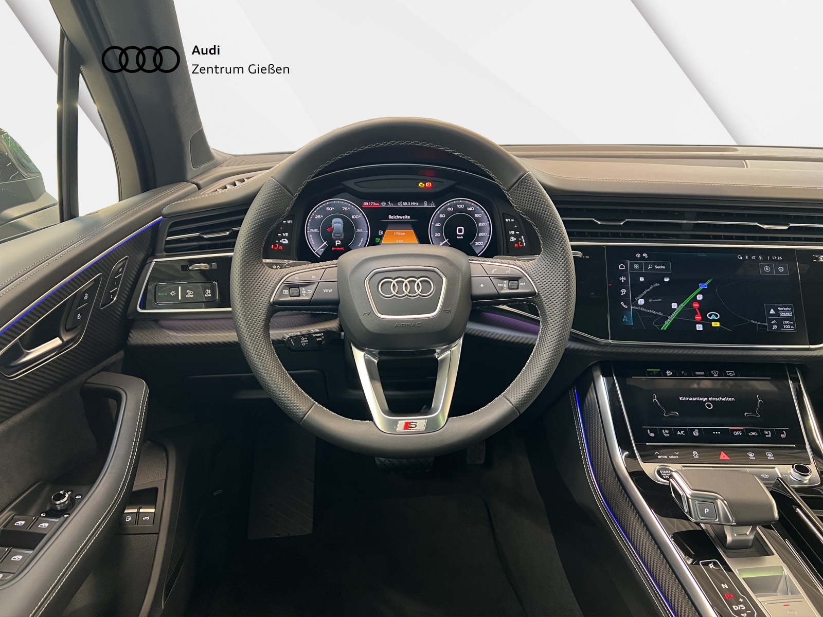 Q7 60 TFSI e quattro S line Black HuD AHK PANO Carbon B&O MATRIX