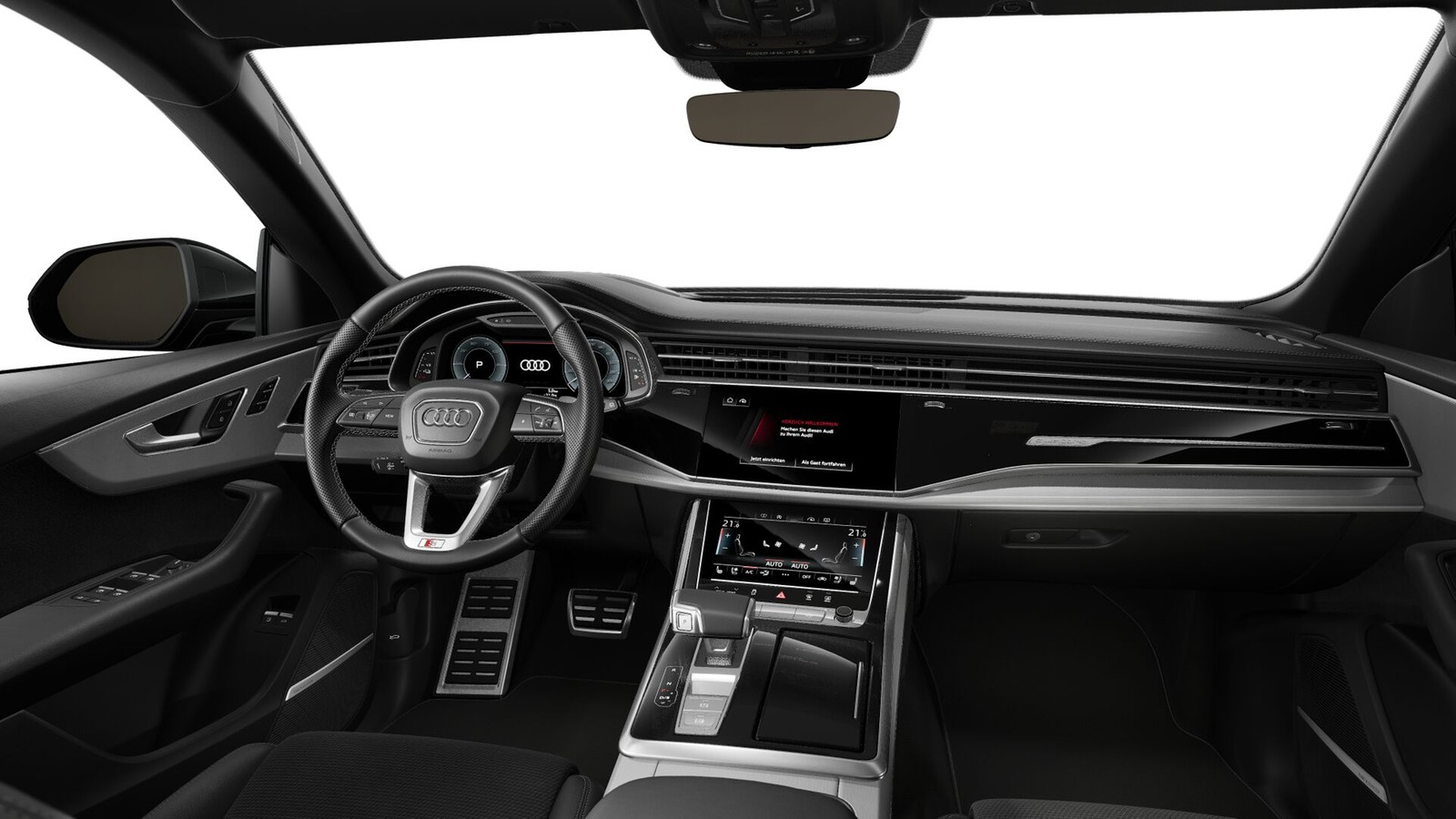 Q8 55 TFSI e quattro S line Black B&O HuD PANO AHK