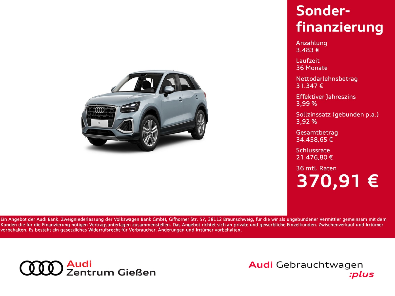 Q2 35 TFSI S tronic advanced MATRIX NAVI AHK