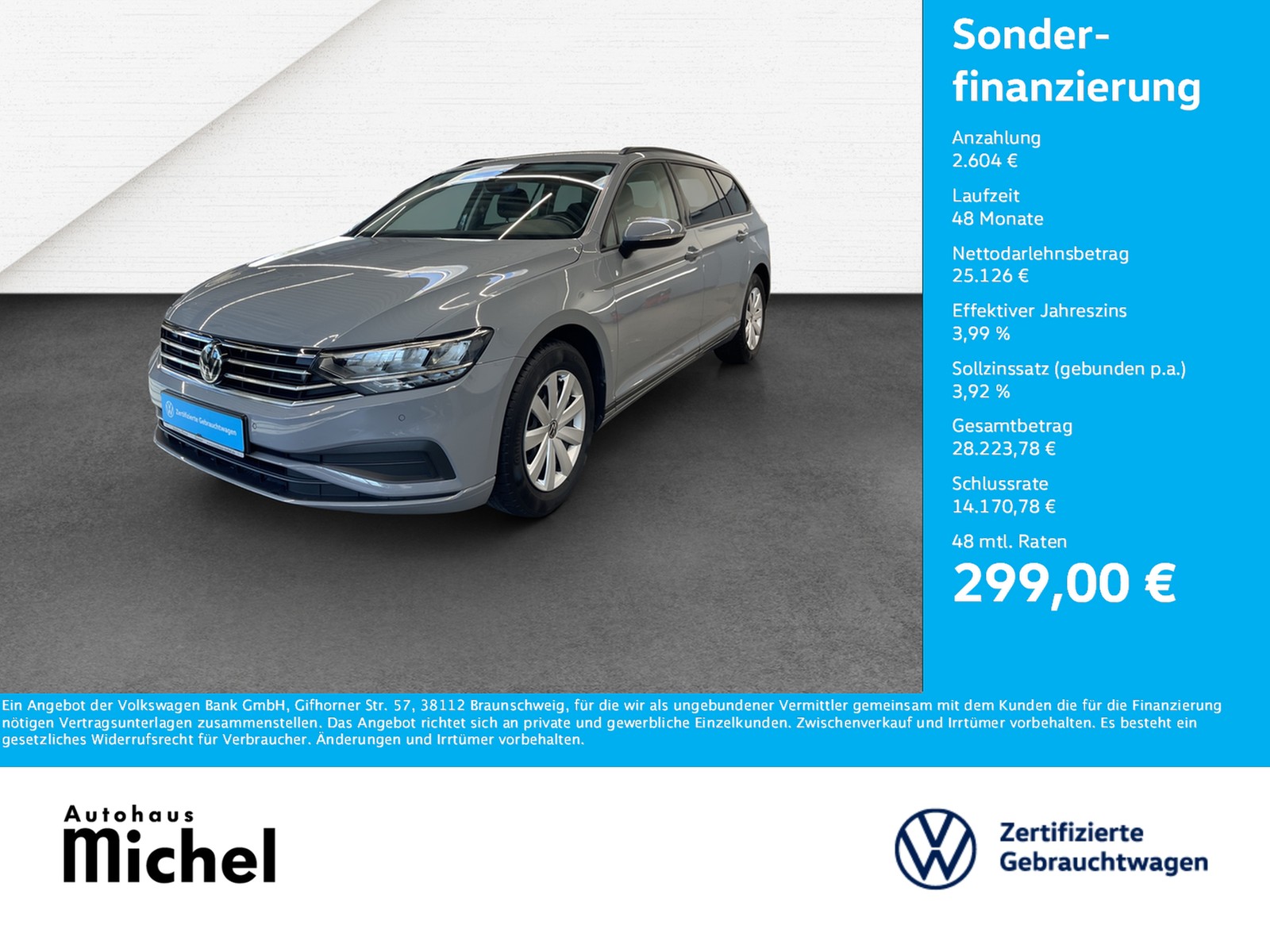 Passat Variant 1.5 TSI DSG ACC LED Navi AHK Rückkamera