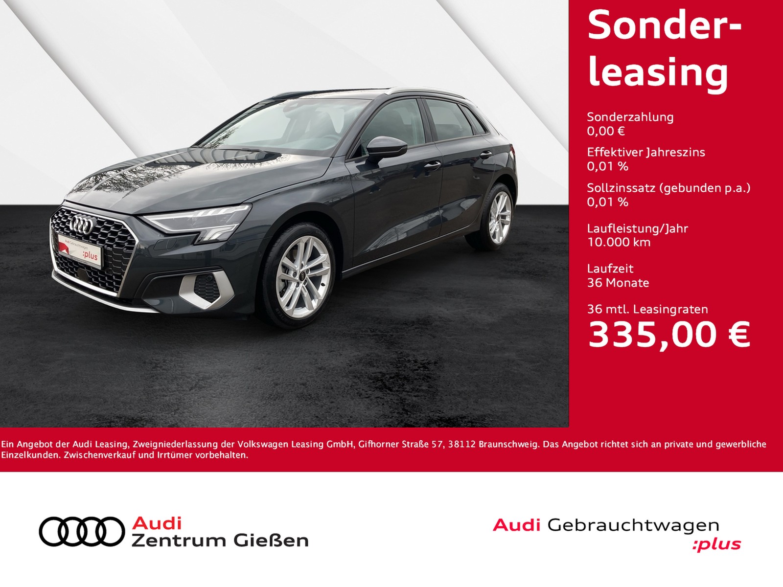 A3 Sportback 30 TDI advanced Businesspaket Leder Navi LED