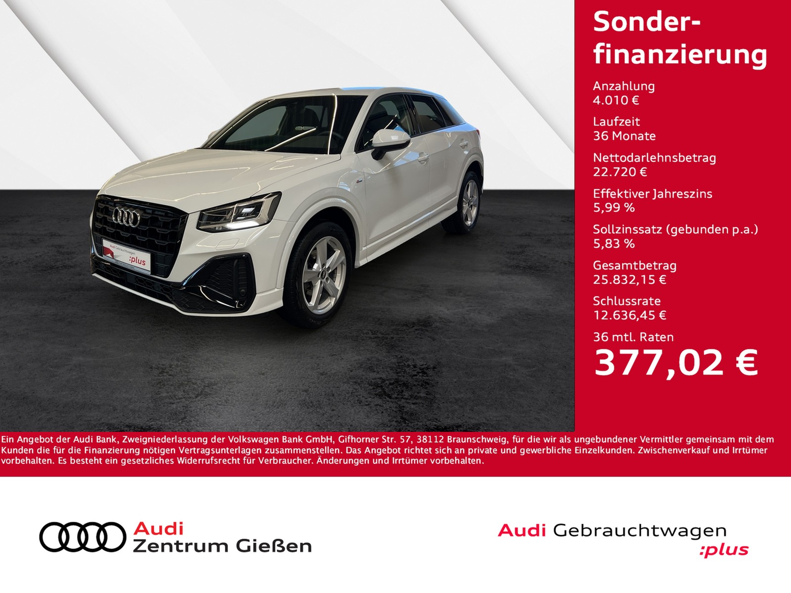 Q2 35 TFSI S tronic S line Black Navi Assistenzpaket Pa...