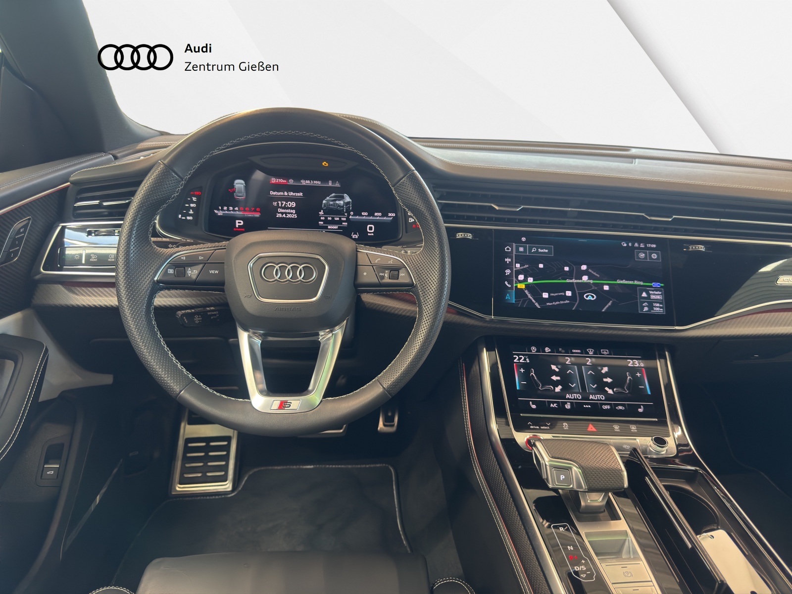 SQ8 4.0 TFSI quattro Carbon B&O AHK HuD PANO
