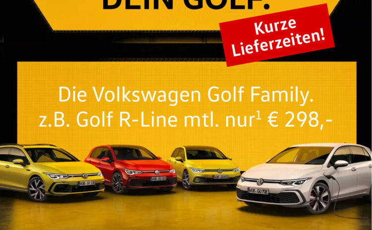  VW Golf Family