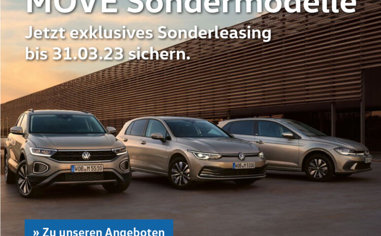  VW MOVE Sondermodelle