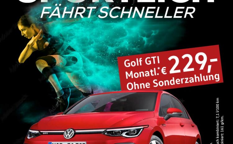  VW Golf GTI Gewerbeaktion