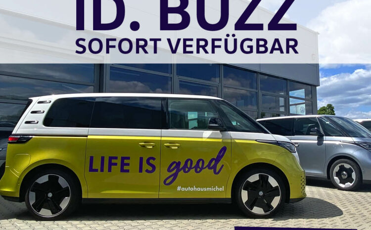  ID.Buzz sofort verfügbar
