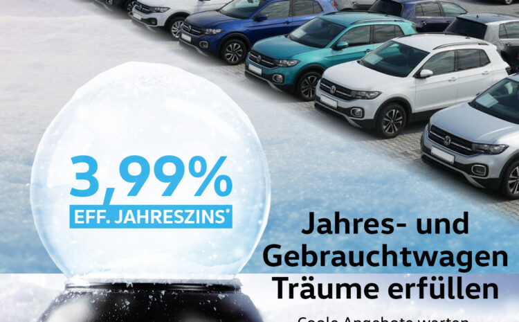  3,99% Gebrauchtwagen Zins