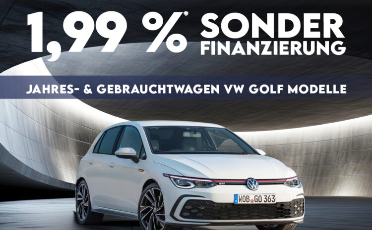  1,99% Golf Sonderfinanzierung